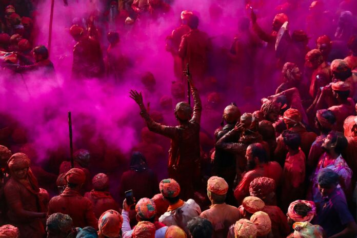 Where Devotion Turns into Color: Holi in Mathura